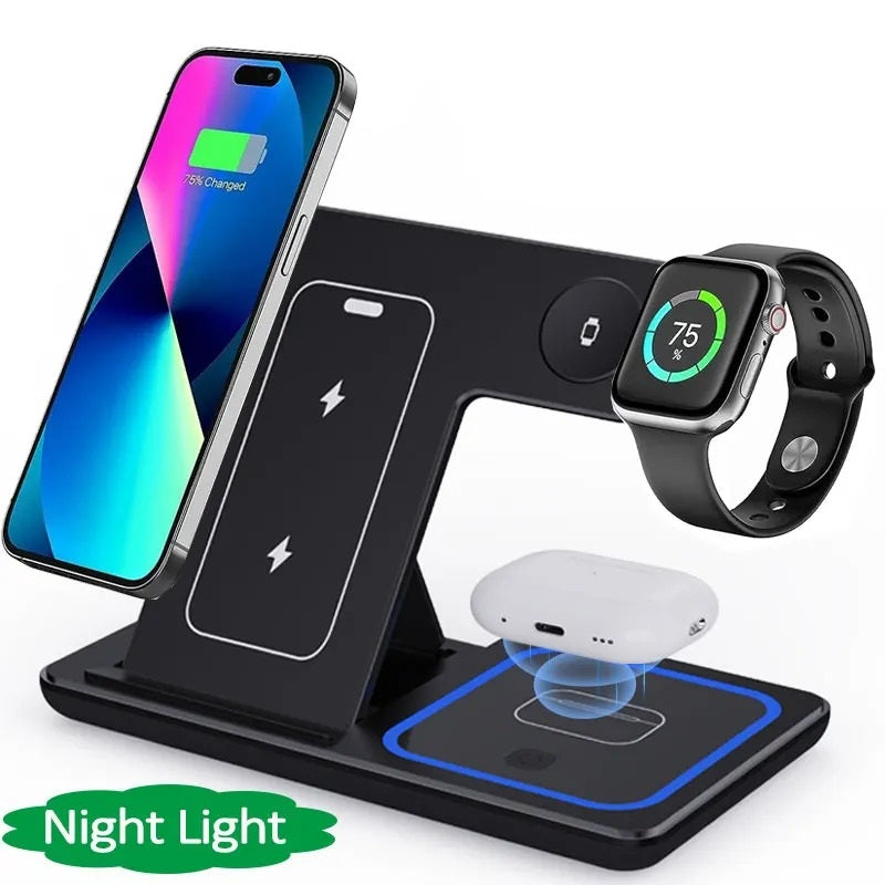 Wireless Charger Stand 3 in 1