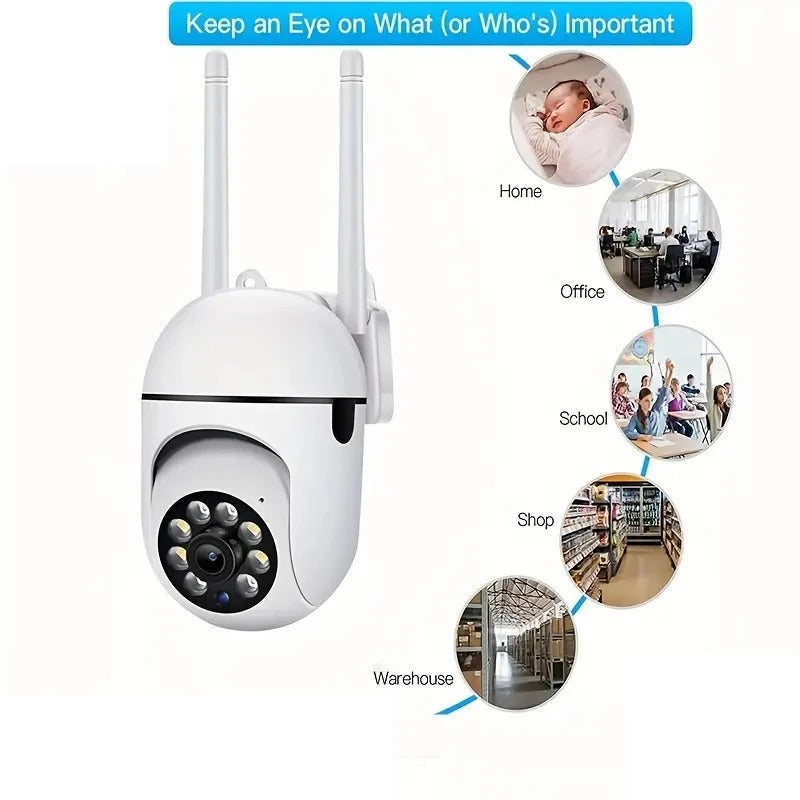 3MP Wifi Camera Home with Audio and Tracking Security